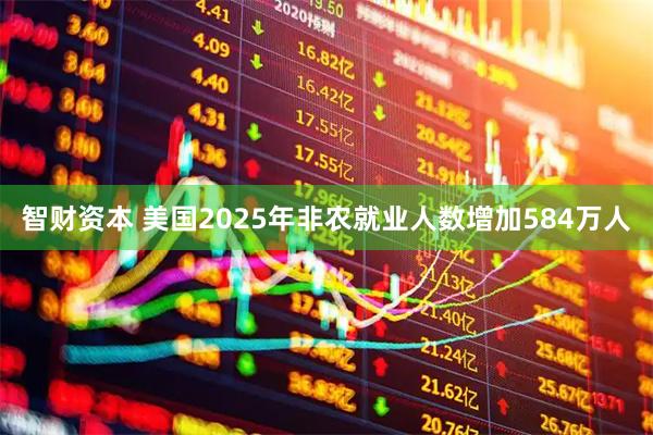 智财资本 美国2025年非农就业人数增加584万人